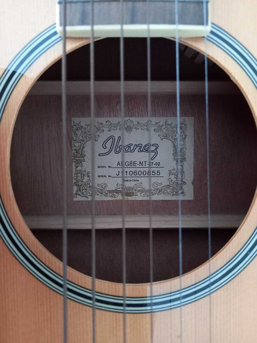 IBANEZ гітара електроакустична AEG8E чехол ремень ТОРГ