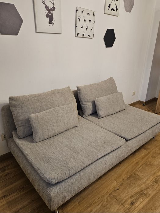 sofa Ikea Soderhamn kanapa sekcja 3 osobowa nowoczesna niska GRATIS