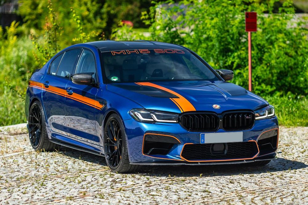 BMW M5 MANHART MH5 800 20rok Lift 800ps 1145nn max wyposażona zamiana