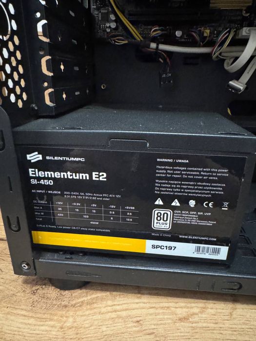 Komputer PC do gier i pracy i5-4440, RX 570 4GB , 16 GB RAM, SSD + HDD