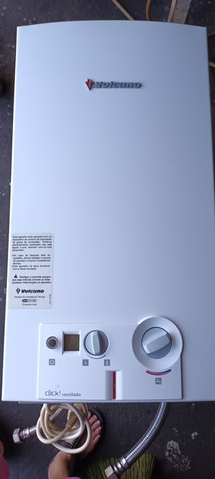 Esquentador vulcano ventilado 11l em muito bom estado