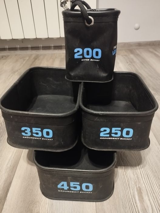 Pojemniki EVA Lorpio plus mały nabierak do wody