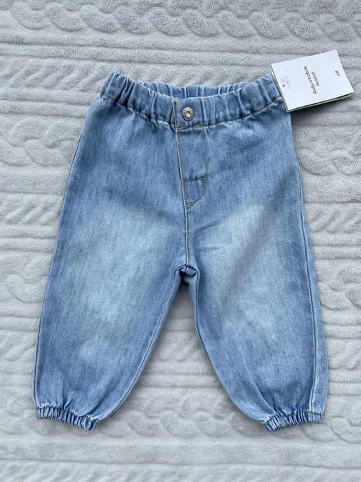 Dżinsowe joggersy 74r. H&M
