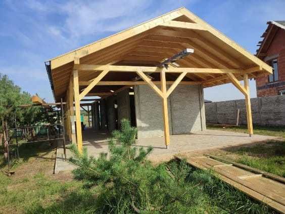 Ogrodzenie betonowe Garaże Altany