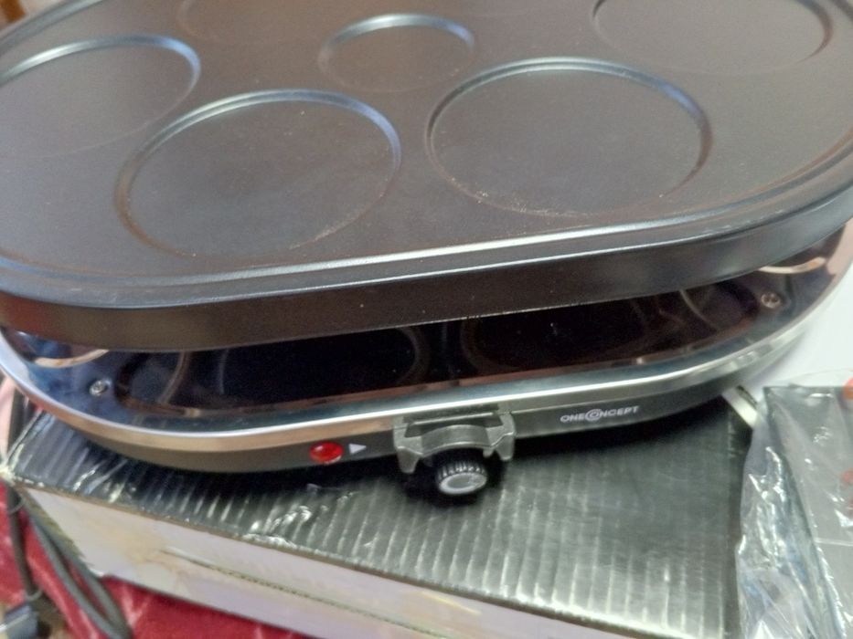 Раклетниця One Concept Woklette Grill з антипригарним покриттям 1200 В