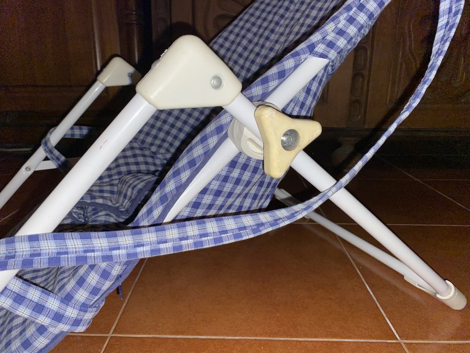 Espreguiçadeira para Bebé – Estilo Vintage