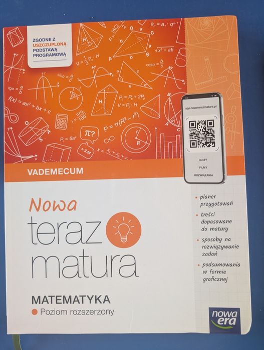 Vademecum. Nowa teraz matura. Matematyka rozszerzona