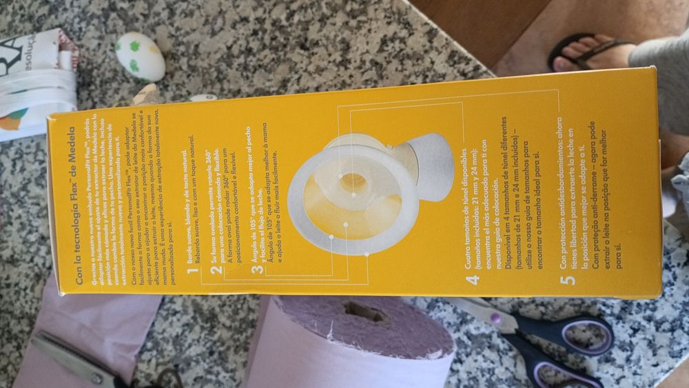 Bomba de tirar leite medela elétrica
