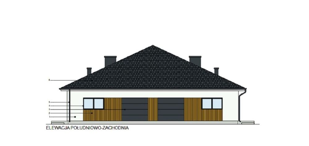 Nowoczesny Dom Parterowy Z Garażem | Wilkowice | Duża Działka 500 M²