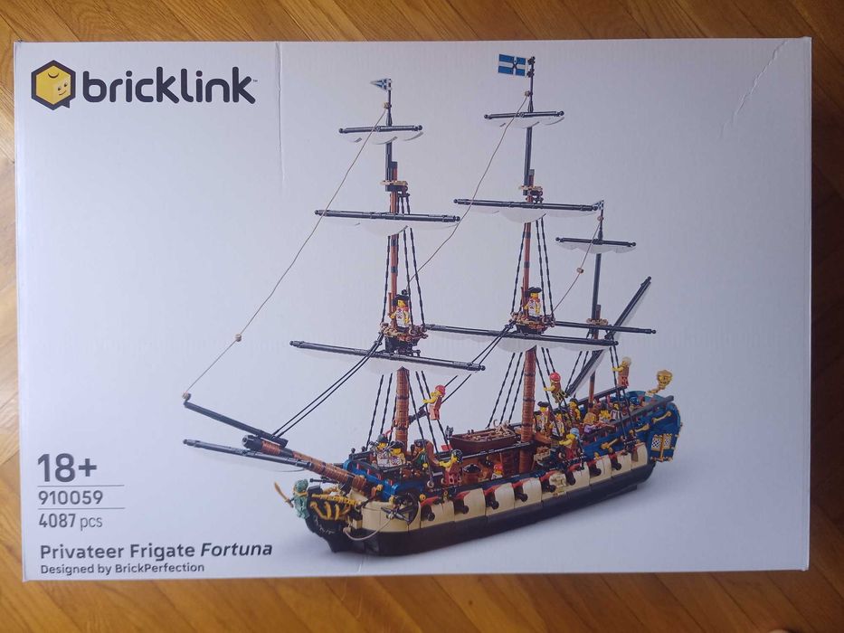 Lego BrickLink 910049 Fregata korsarska Fortuna