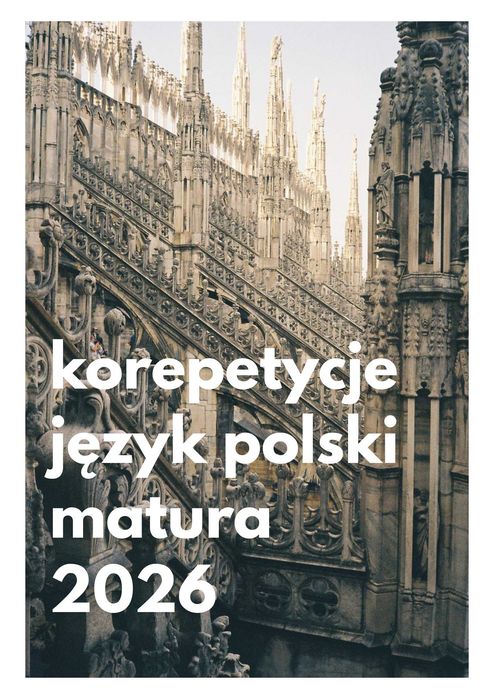 Korepetycje - Język Polski - Matura