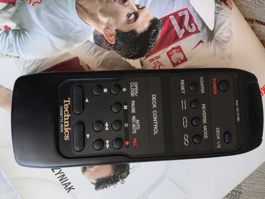 Technics RAK - RS107WH Oryginalny pilot Technics RS-TR575