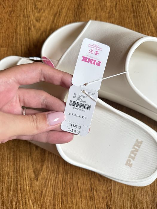 Нові шлепки Victoria’s Secret (Pink)