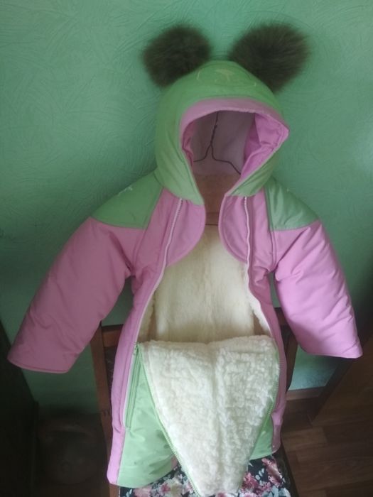 Зимний комбинезон для девочки