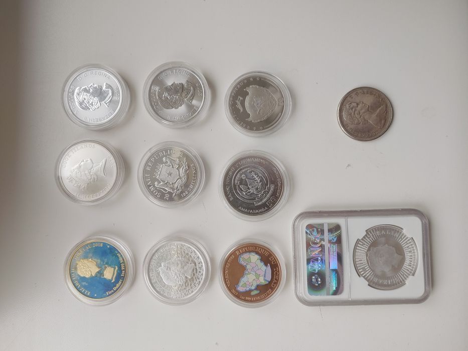 Срібні монети оригінал