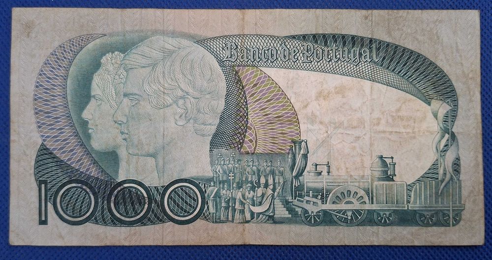 Portugal - 1000 escudos 1981 ( ver as fotos)