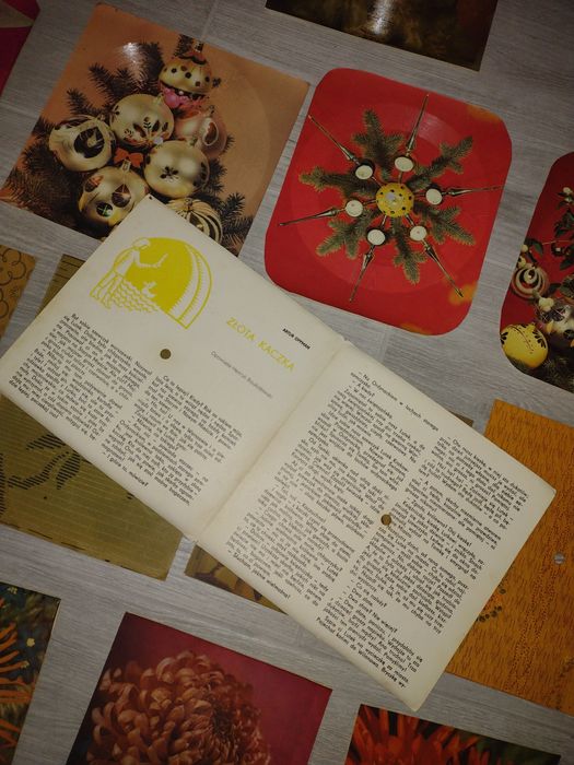 Stare pocztówki muzyczne dźwiękowe PRL lata '70