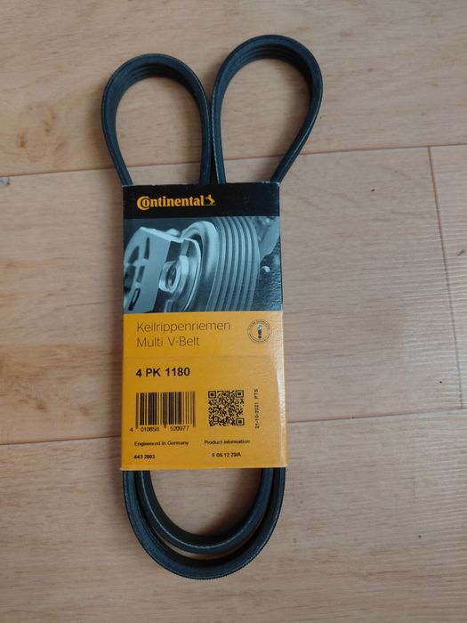 Поліклиновий ремінь Continental (4PK1180)