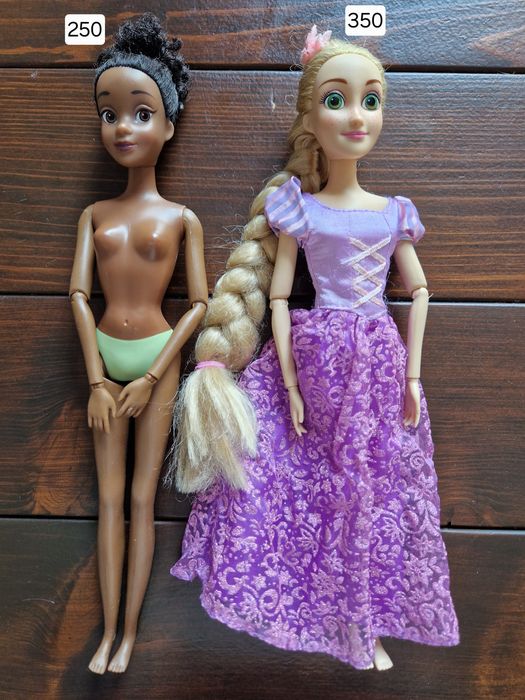 Барбі оригінал, Рапунцель, Челсі, Тіана Disney, Barbie, Hairdorables
