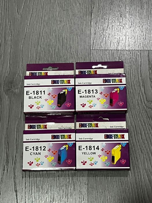 Tinteiro compatível Epson E-1811, E-1812, E-1813 e E-1814