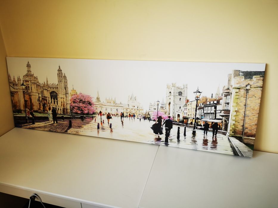 Obraz na płótnie Cambridge 140 x 45 cm