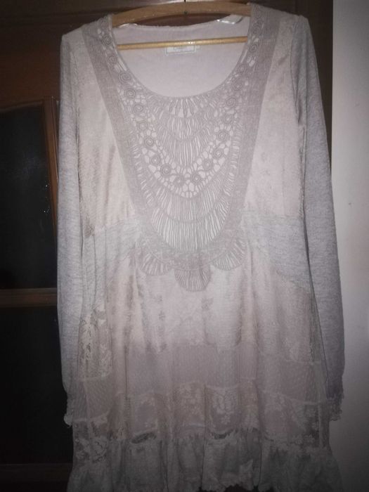 Damska sukienka Cream L 40 42 44