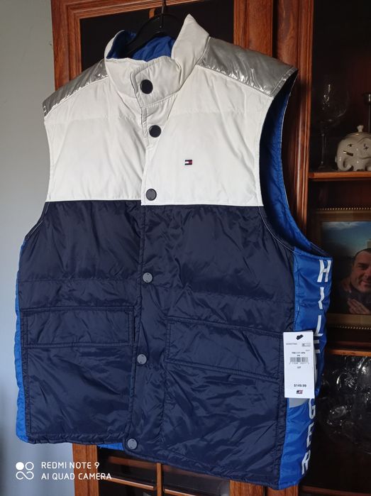 Tommy Hilfiger Sport Kamizelka meska S  z metką  dwustronna