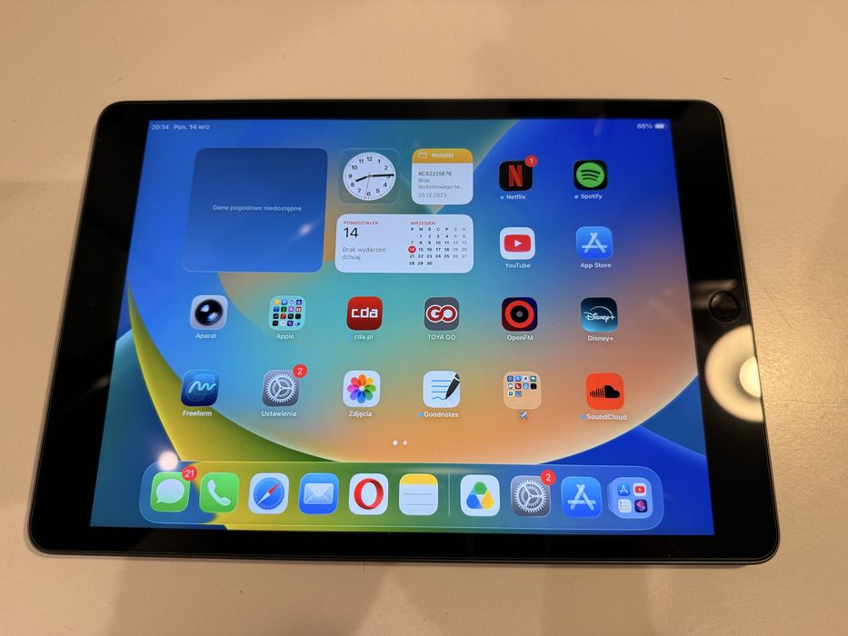 Apple Ipad 9gen 64gb / Jak nowy