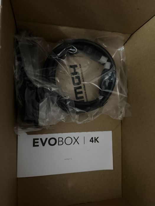 Dekoder evobox 4k , nowy