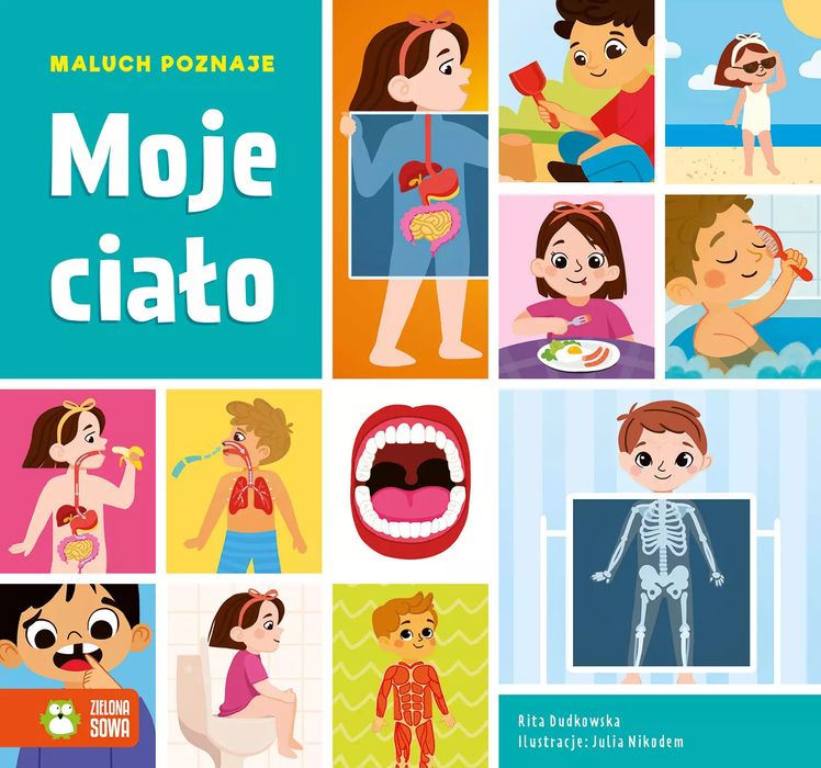 Maluch poznaje. Moje ciało. Zielona Sowa