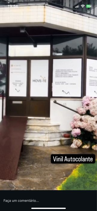 Decoração de Montras em Vinil Adesivo