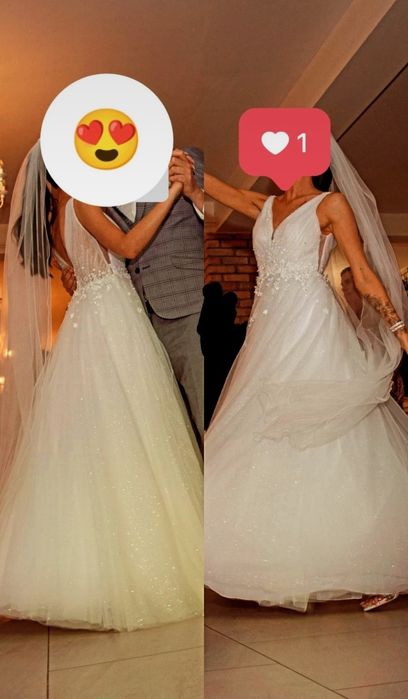 Piękna suknia ślubna