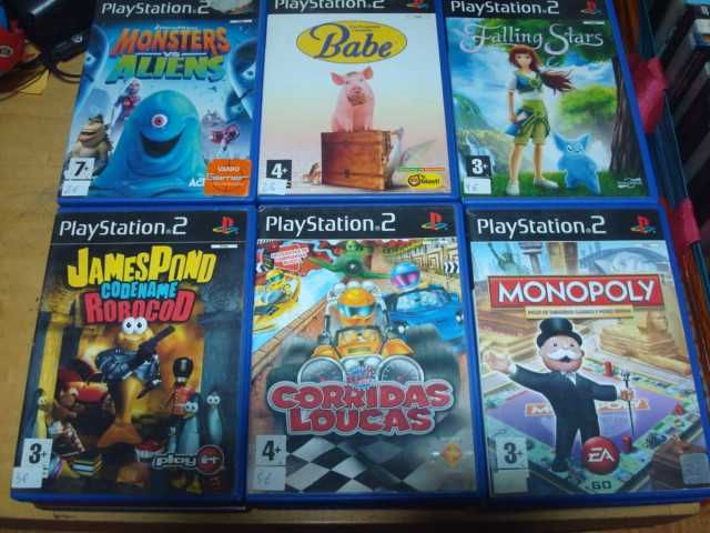 lote 14 jogos playstation ps2