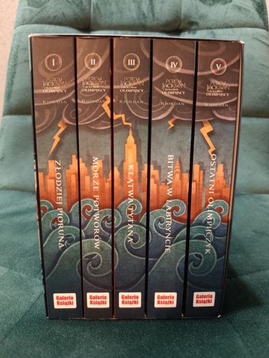 Seria książek ,,Percy Jackson i Bogowie Olimpijscy''
