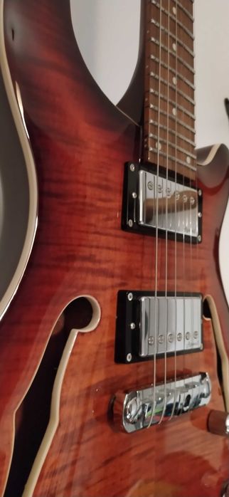 Guitarra Harley Benton CST-24 HB Tortoise Flame.