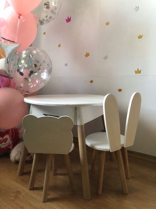 Вішалка дитяча вішак нічник ліжко дитячі меблі столик крісло