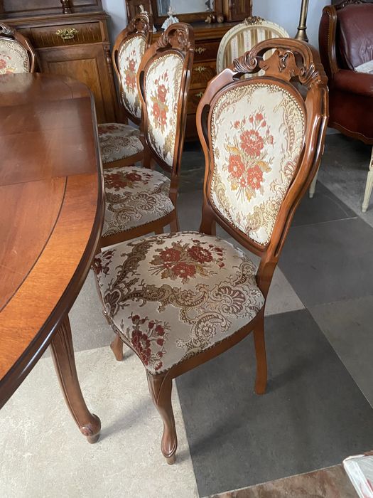 Komplet do jadalni stół + 8 krzesel