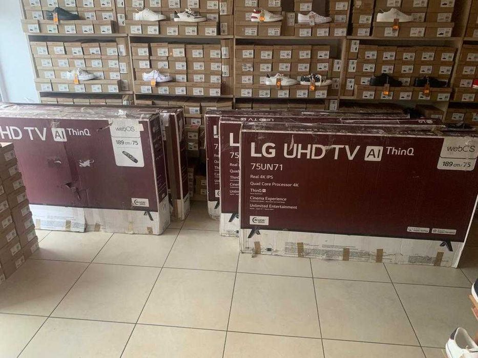Telewizory LG 75 cali nowe w kartonach