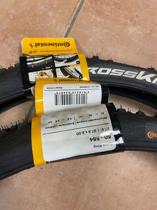 Opona 27.5 x 2.0 cross king cena za 2 sztuki