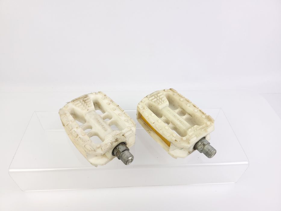 Pedały Białe Romet FSM Zenit BMX Karlik Kangur