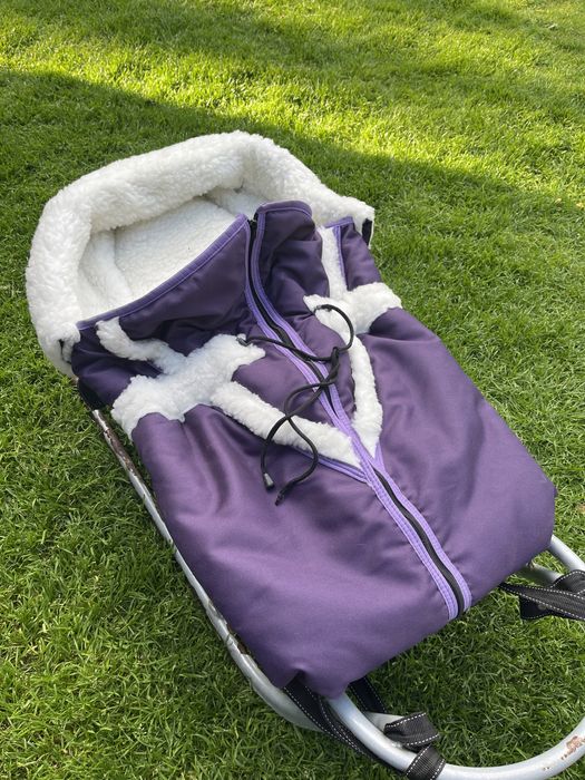 Śpiworek do wózka/sanek zimowy cieply