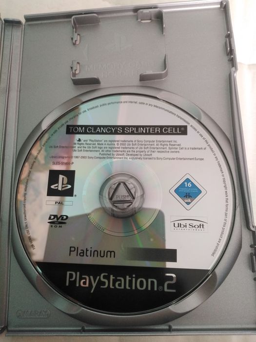 Tom Clancy's Splinter Cell para Ps2