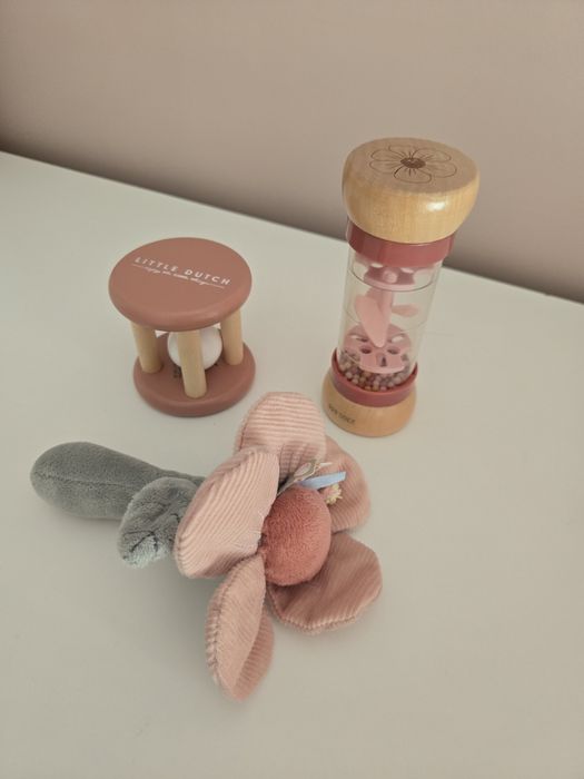 3 grzechotki Little Dutch