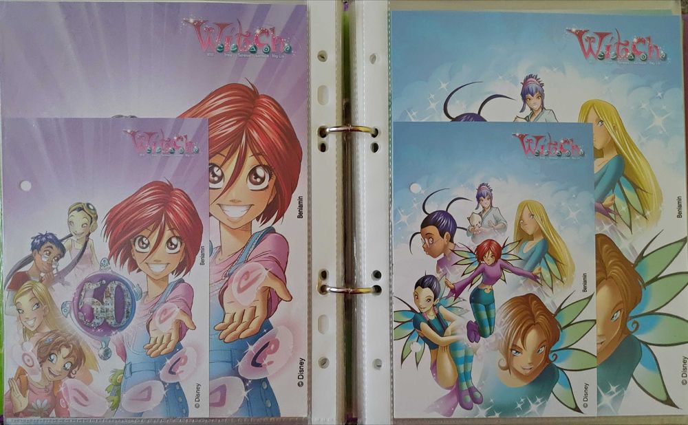 Segregator z karteczkami Witch i Winx