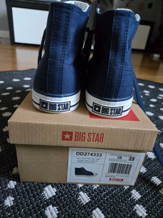 Trampki Big Star 38 jak Nowe