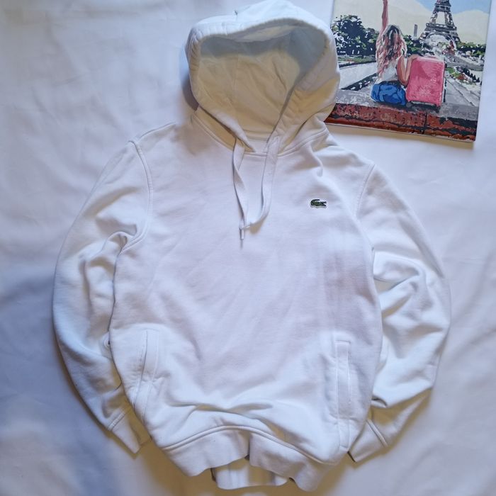 Lacoste худі оригінал білий !!