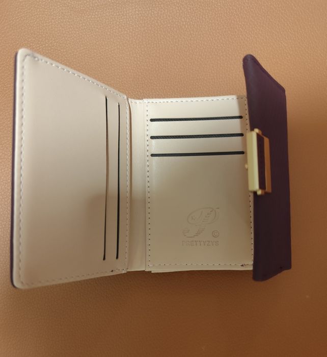 Carteira cartões e moedas