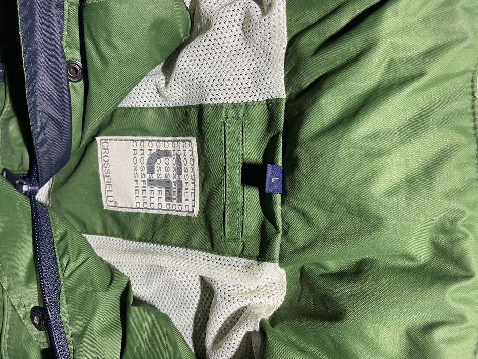 Темно зелений дощовик Crossfield