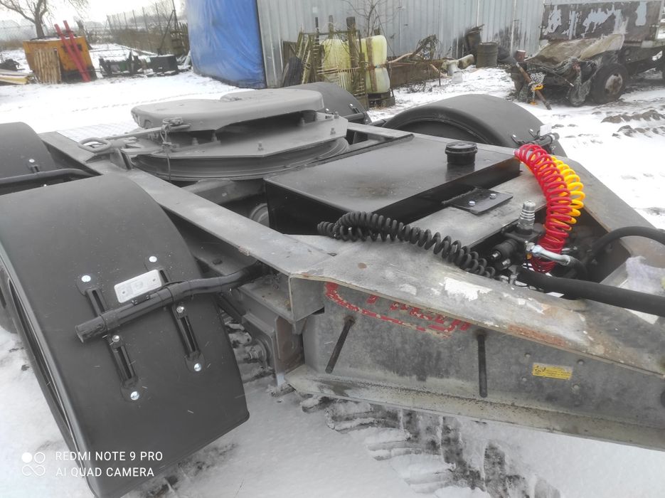 Wózek Dolly Fliegl ocynk hydraulika rejestracja