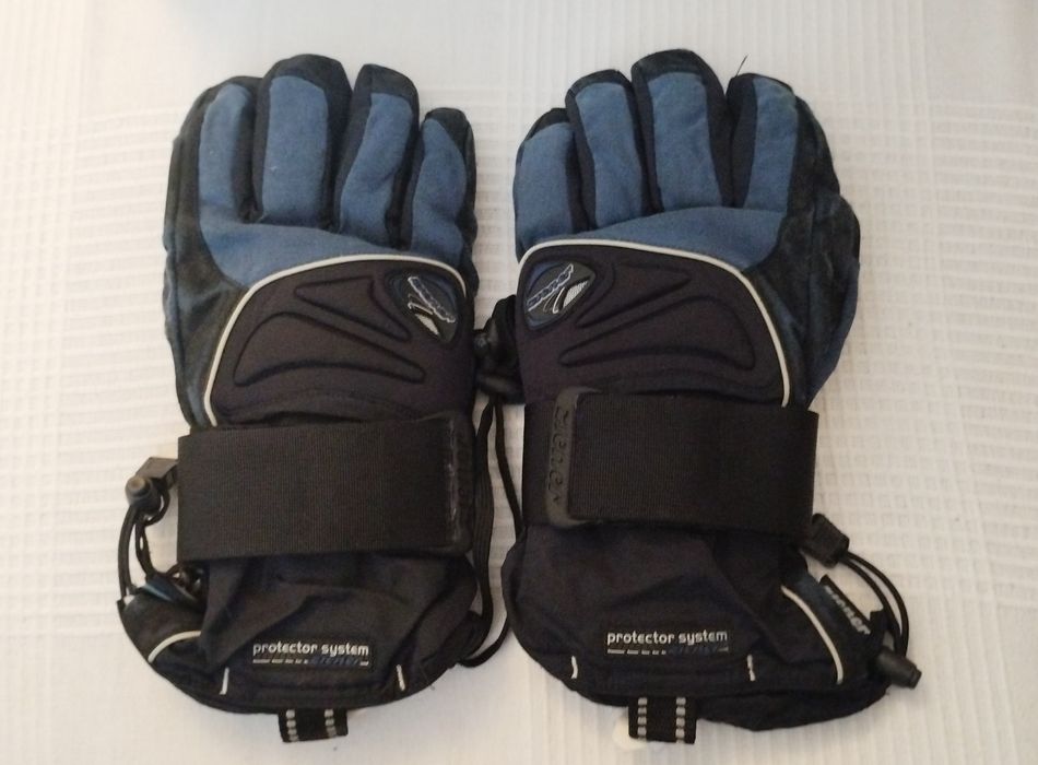 ZESTAW: Rękawice ZIENER Protector (9,5) + Gogle CHAMELEON